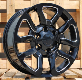 R18x7.5  6X139.7  ET  25  106.1  B1623  (IN1103)  Black (BL)  For TOYOT  (P2)