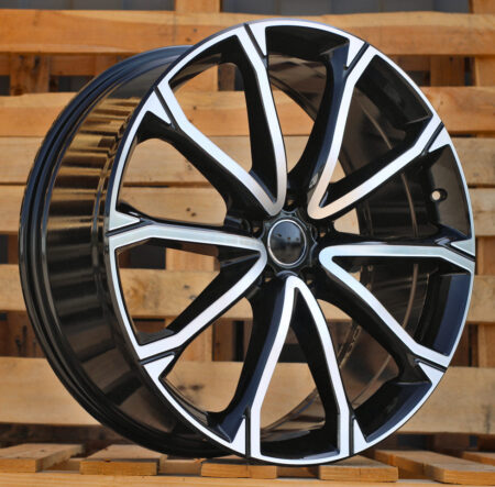 R21x8.5 5X112 ET 38 66.5 Y1197 Black Polished (MB) For AUD (K2) (NEW Model)