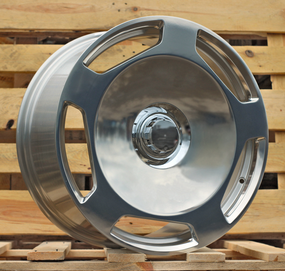 R20x8.5  5X112  ET  36  66.6  FBX052  Full Polished (FPL)  For MER  (Z5)  (HYBRID FORGED Rear+Front)