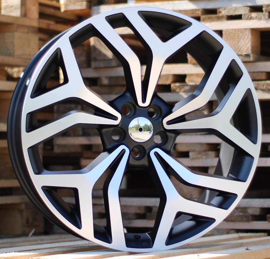 R21x9.5  5X108  ET  45  63.3  D5316  (LB531614)  Black Polished Half Matt (MBHM)  For LAND  (K4)  (M/U4B)