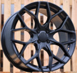 R18x7  4X100  ET  30  60.1  B1449  Black Half Matt (BLHM)  For SMART  (P+Z2)  (HAXER Front+Rear)