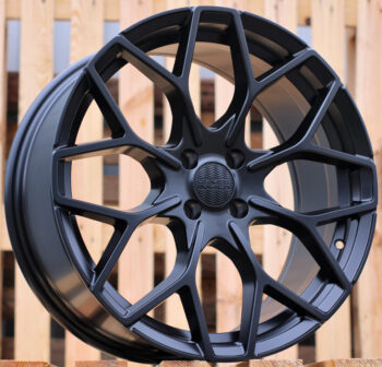 R17x7.5  4X100  ET  25  60.1  B1449  Black Half Matt (BLHM)  For SMART  (Z4)  (HAXER Front+Rear)