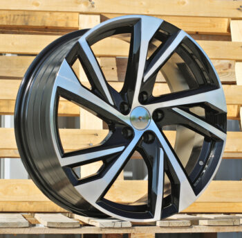 R18x8  5X108  ET  50  63.3  FE183  Black Polished (MB)  For VOLVO  (P+Z6)