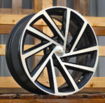 R17x7.5  5X112  ET  45  57.1  B5329  Black Polished (MB)  For VW  (K2)