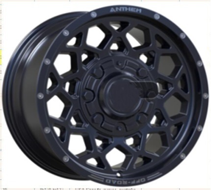R20x10  8X165.1  ET  M18  125.5  L2087  Black Matt (BM)  For 4X4  (K3)  (Milling)