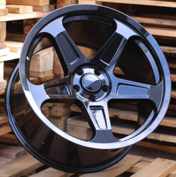 R20x9  5X115  ET  20  71.5  B1393  Black (BL)  For RACIN  (P+Z1+Z4)  (REAR+FRONT DODGE)