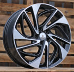 R16x6.5  5X114.3  ET  45  67.1  B5518  (FE189)  Black Polished (MB)  For HYUND  (Z6)