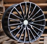 R20x8.5  5X112  ET  25  66.6  B5569  Black Polished (MB)  For BMW  (K4)  (Rear+Front)
