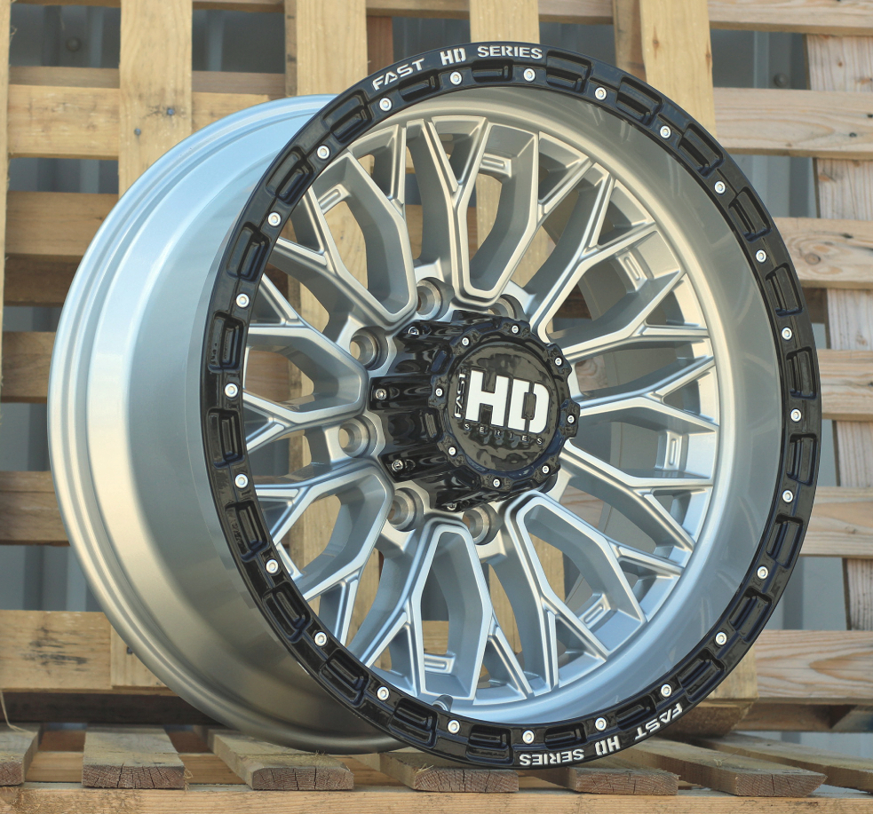 R20x10  8X180  ET  0  124.3  D1973  Silver+Black (SIBL)  For 4X4  (K3)