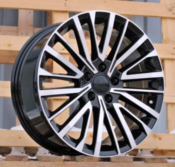 R19x8.5  5X120  ET  45  65.1  B1515  (F1515)  Black Polished (MB)  For VW  (Z3)  (HYBRID FORGED (max 1000kg))