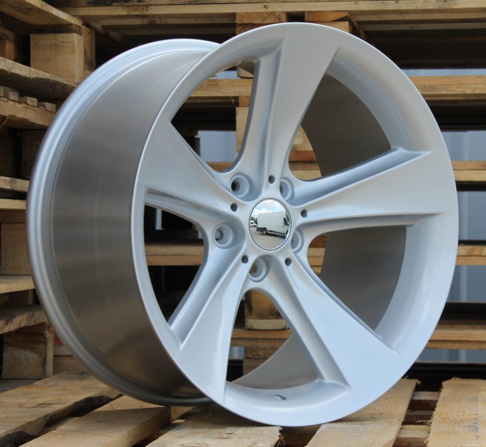 R19x10  5X120  ET  14  74.1  BK086  Silver Shining (SS)  For BMW  (K2+K4)  (Rear+Front)