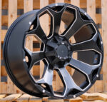 R22x10  5X127  ET  0  71.6  B1585  Black Matt (BM)  For 4X4  (K3)  (Milling)
