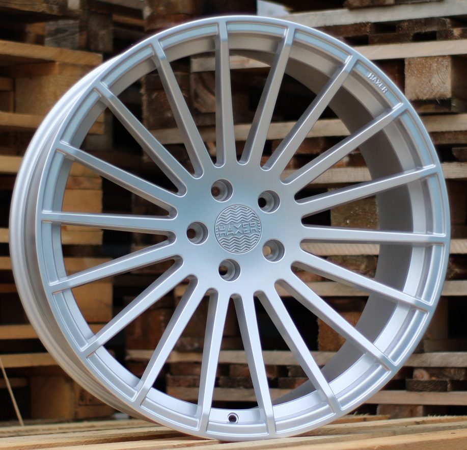 R22x9  5X112  ET  30  66.6  HX010  Silver (SI)  For HAXER  (K4)  (Rear+Front)