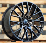 R18x8  5X120  ET  35  72.6  A5479  (8374F)  Black Polished (MB)  For BMW  (Z5)  (Rear+Front)