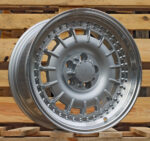 R17x8  5X112  ET  30  66.6  B1855  Silver+Polished Lip (SP)  For MER  (Z1)  (Rear+Front)