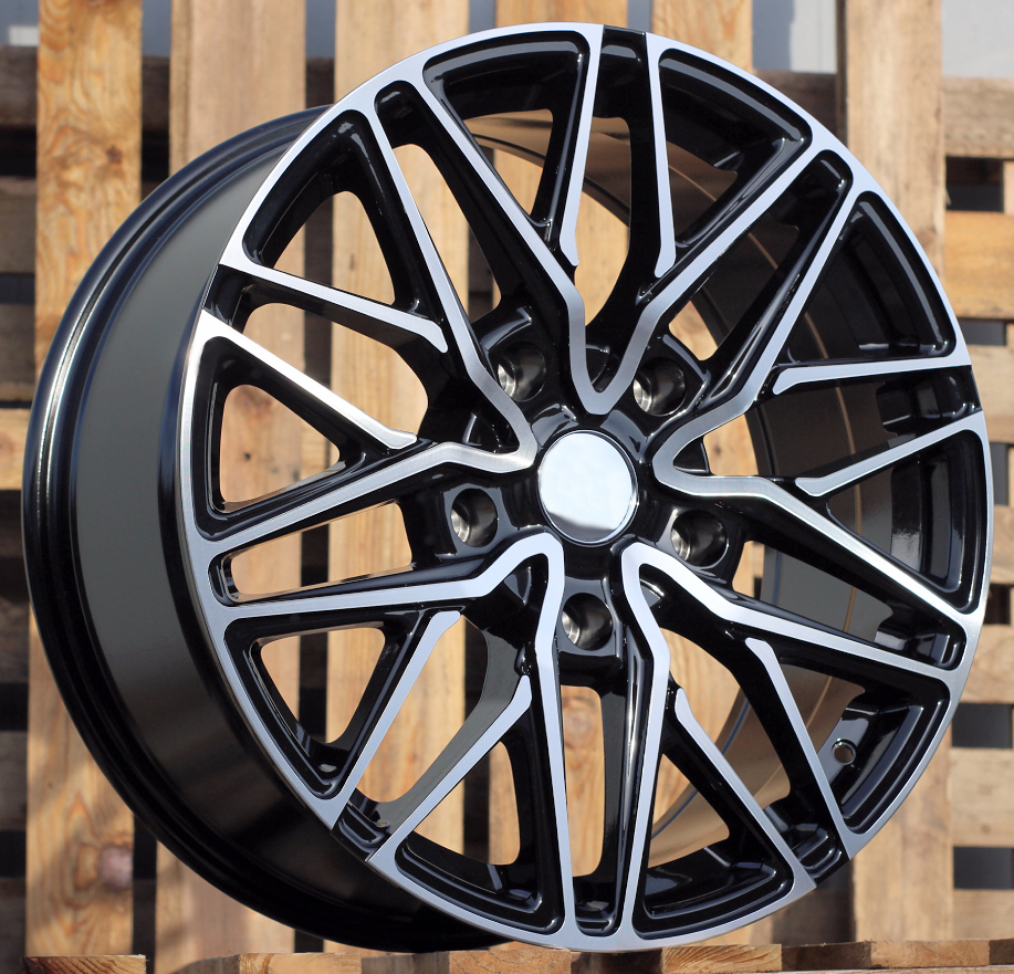 R20x8.5  5X160  ET  50  65.1  XE141  Black Polished (MB)  For FORD  (K4)  (4x4)