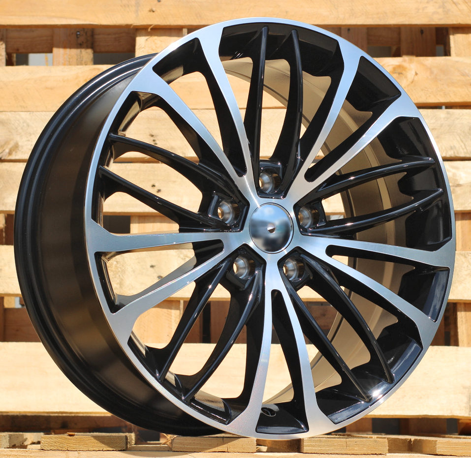 R18x8  5X114.3  ET  50  60.1  L1952  Black Polished (MB)  For TOYOT  (K3)