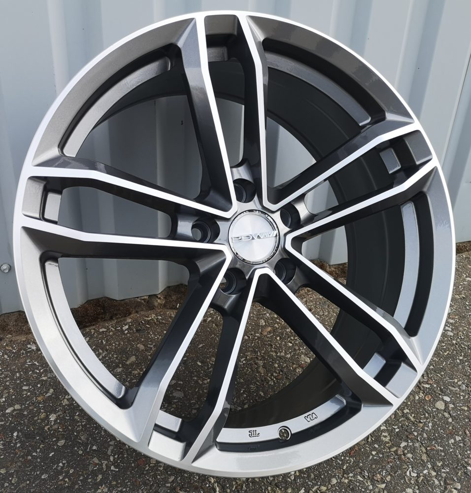R18x8  5X100  ET  40  73.1  D5276  Grey Polished (MG)  For PDW  (K4)  ((AKC 70 Eur))