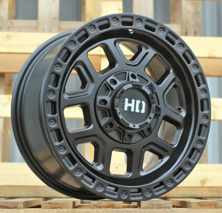 R18x8 10X120/127 ET 30 71.5 BY1375A Black Half Matt (BLHM) For 4X4 (Z1)