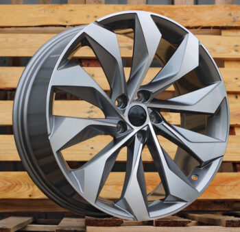 R19x8  5X112  ET  41  57.1  I1139  Grey Polished (MG)  For SKODA  (Z5)  (Kodiaq New Model)