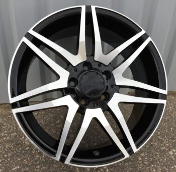 R18x8  5X112  ET  45  66.6  BY274  Black Polished (MB)  For MER  (Z2)  ((max 880kg))