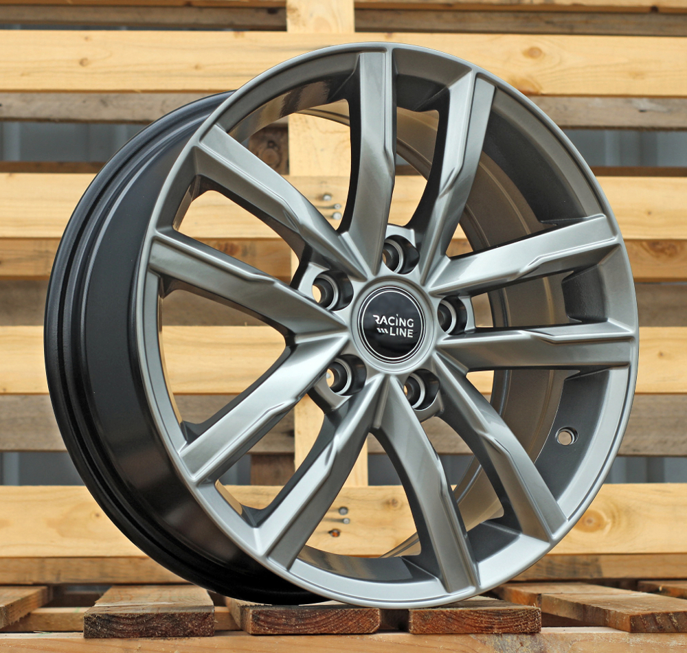 R17x7.5  5X112  ET  45  57.1  XFC61  (BK5182)  Hyper Black (HB)  For VW  (K2+D3+K4+Z7)
