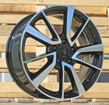 R18x7.5  5X114.3  ET  40  66.1  BY131  Black Polished (MB)  For NISS  (Z3)