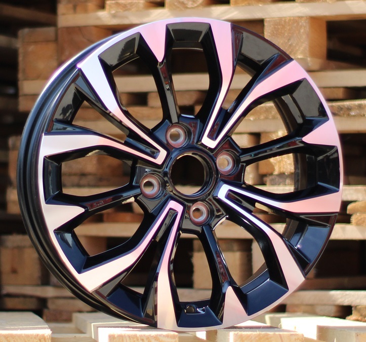 R16x6  4X114.3  ET  40  56.6  F1527  Black Polished (MB)  For CHEVR  (K7)  ((AKC 45 Eur))