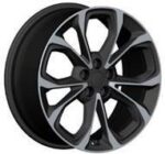 R18x7.5  5X108  ET  47.5  63.3  B5627  Black Polished (MB)  For FORD