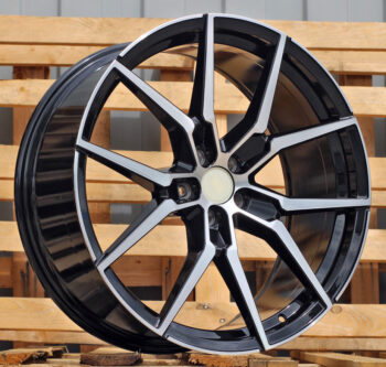 R21x9  5X108  ET  38.5  63.4  I5628  Black Polished (MB)  For VOLVO  (M)  (POLESTAR)