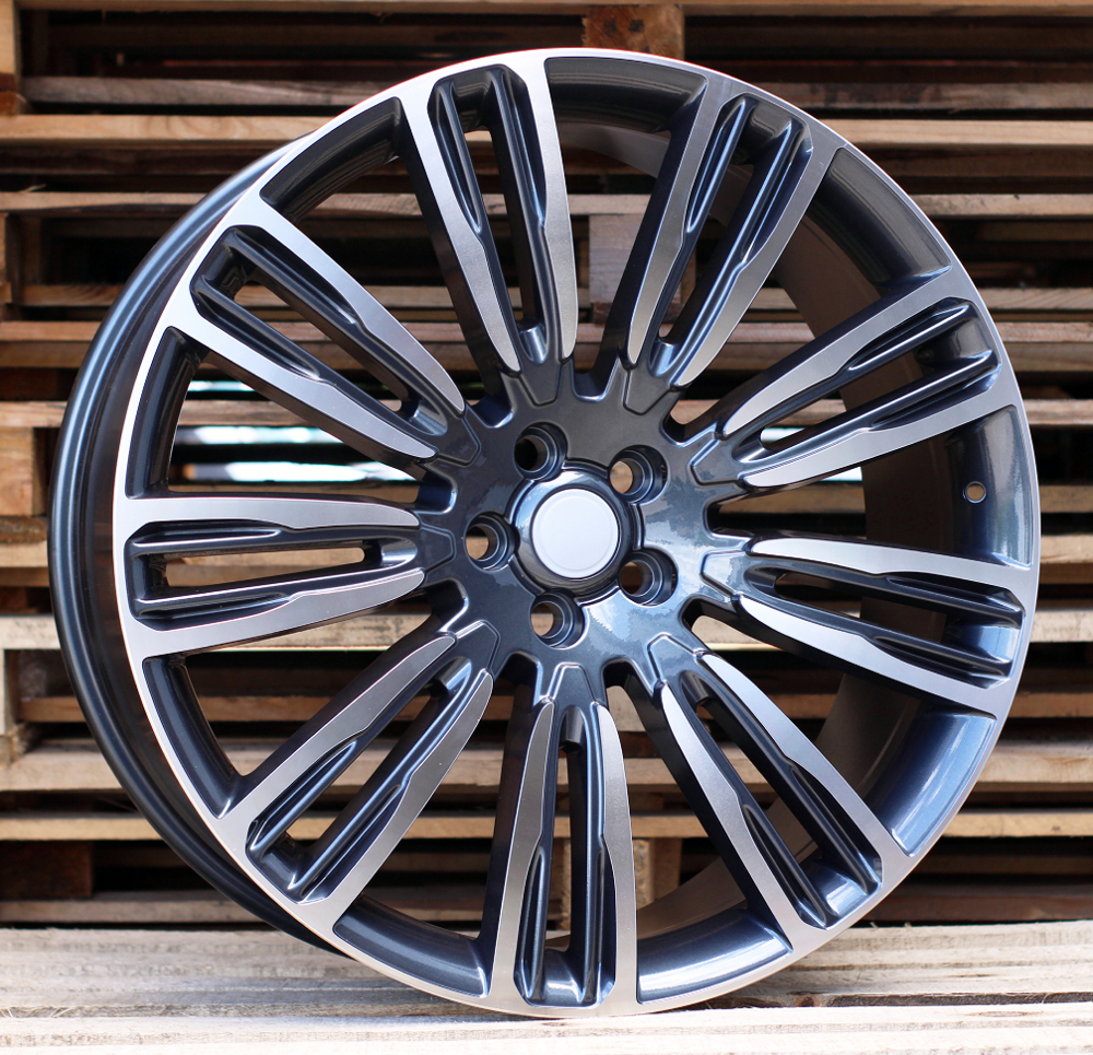 R24x10  5X120  ET  45  72.6  XE136  (BYD1292)  Gun Metal (GM)  For LAND  (K3)  (Dark Gun Metal)