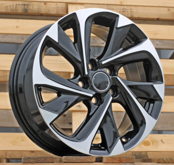R17x7  5X114.3  ET  50  60.1  XFE89  (BYD2010)  Black Polished (MB)  For TOYOT  (Z2+Z1)