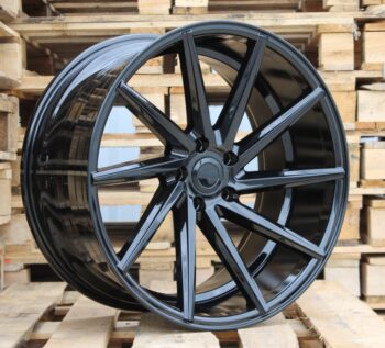 R20x10  5X112  ET  40  66.5  B1059  Black (BL)  For RACIN  (P+Z3)  (RIGHT SIDE (Style Vossen))
