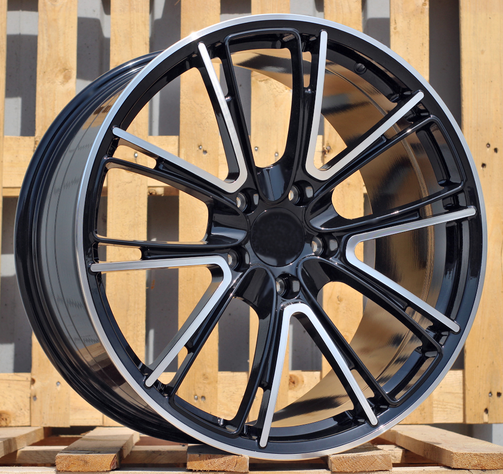 R21x9.5  5X130  ET  61  71.6  CQRGW1058  Black Polished (MB)  For PORCH  (K3)  (FORGED (Rear+Front))