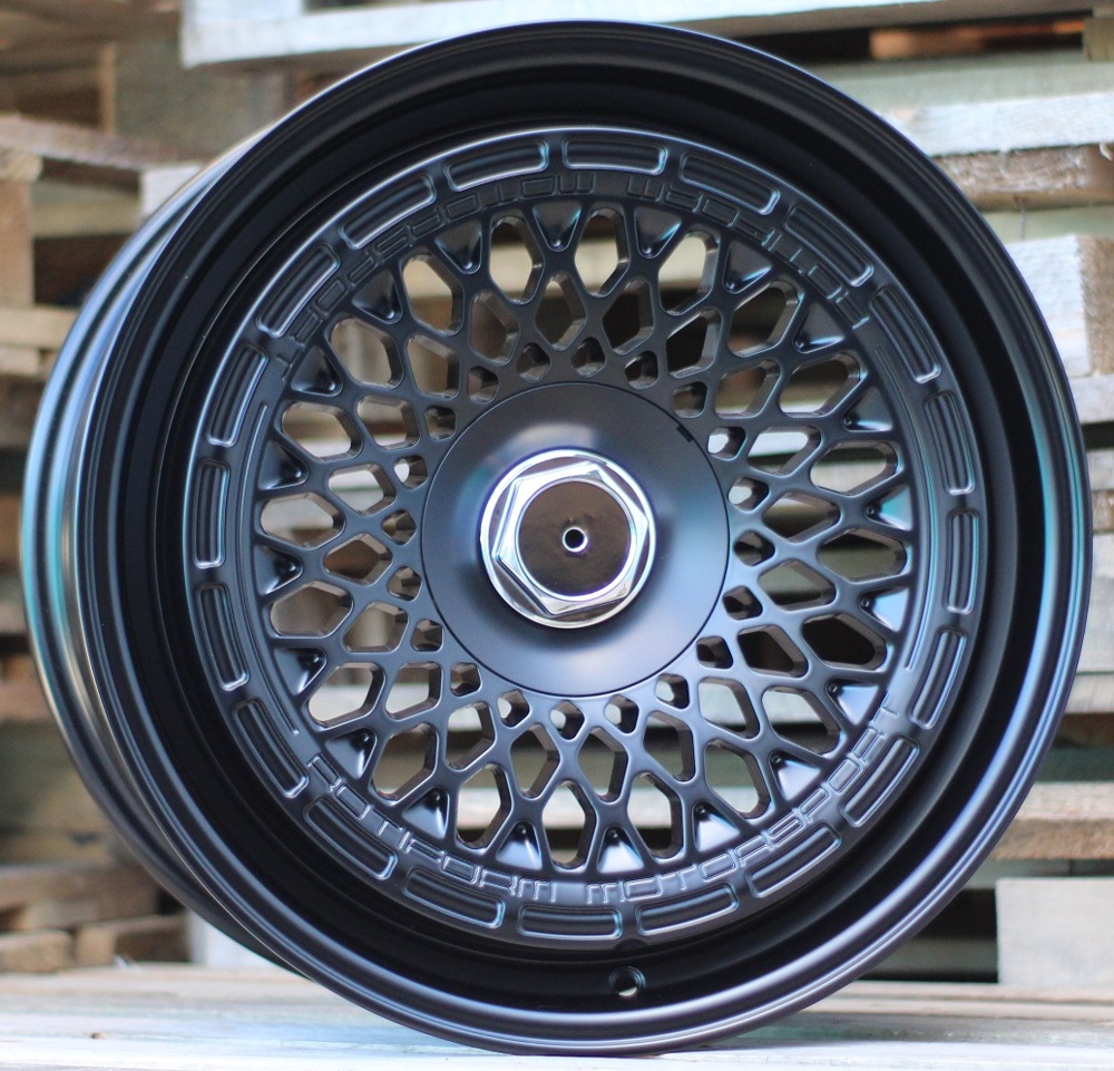 R18x9.5  10X112/120  ET  30  74.1  Q1308  Black Half Matt (BLHM)  For RACIN  (REAR+FRONT ROTIFORM MOTOSPORT)