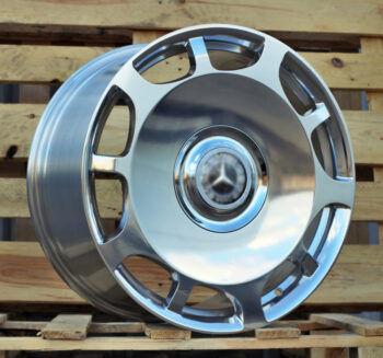 R20x9.5  5X112  ET  43.5  66.5  FBX007-20  Full Polished (FPL)  For MER  (Z5+K7)  (HYBRID FORGED Rear+Front)
