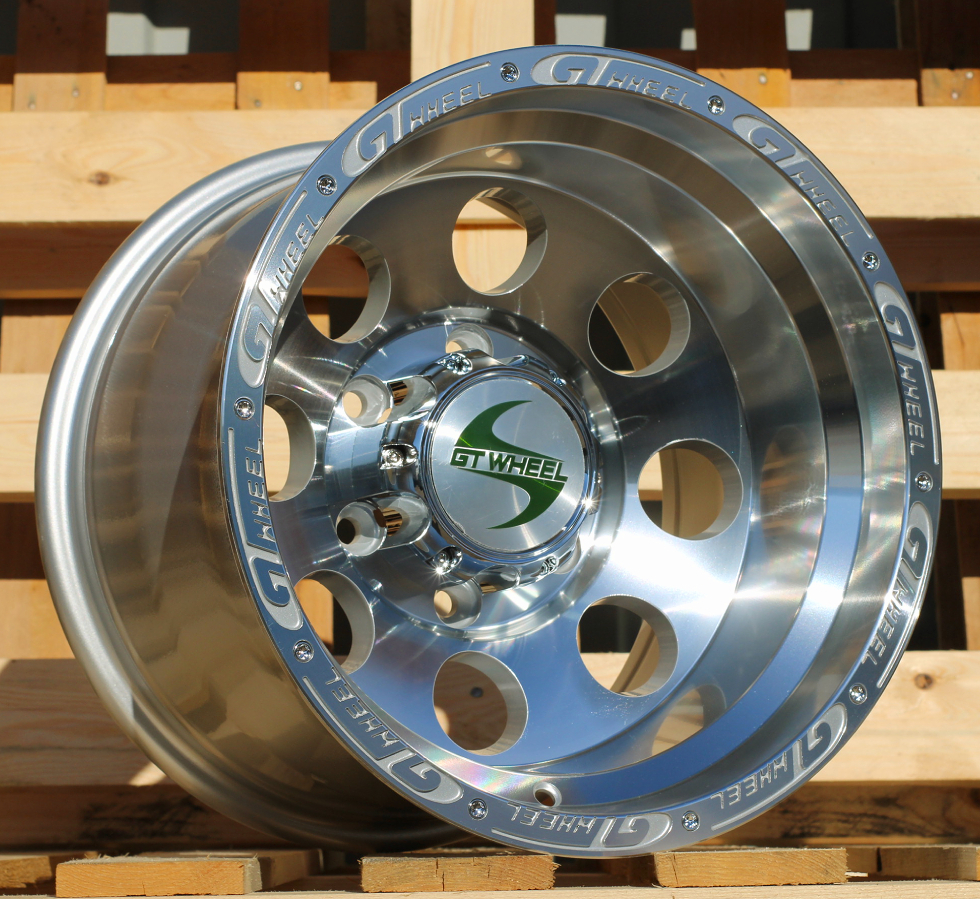 R15x10  6X139.7  ET  M44  110.1  BY531  Machined Silver (MS)  For 4X4  (K3)