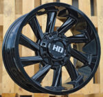 R20x12  12X135/139  ET  M44  110.5  B1323  Black Matt (BM)  For 4X4  (Z1)  (MIlling)