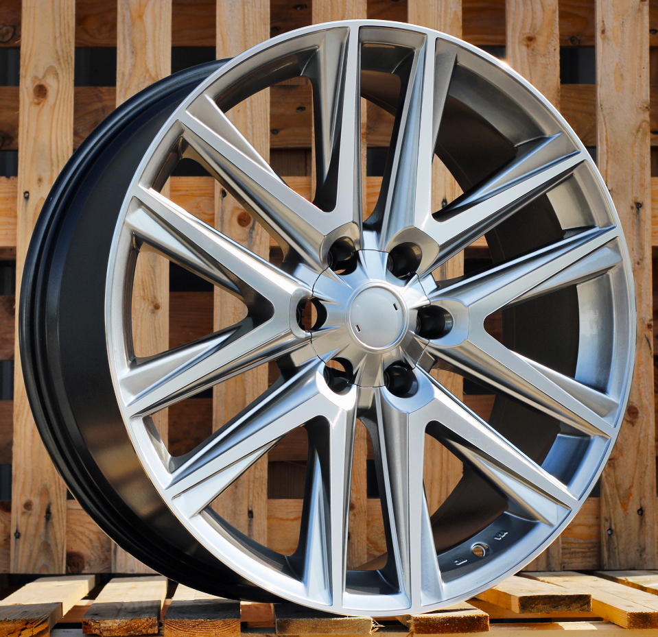 R22x9  6X139.7  ET  25  106.1  L1023  Hyper Black (HB)  For 4X4  (K3)  (TOYOTA)
