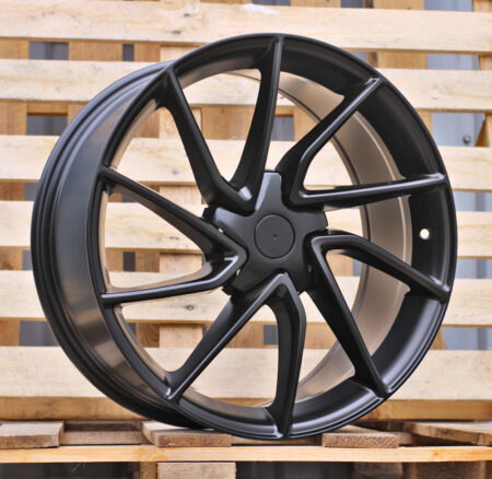 R19x8.5  5X114.3  ET  38  64.1  YS1285  Black Half Matt (BLHM)  For TESLA  (Z4)  (HYBRID FORGED Model 3)