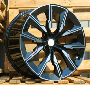 R21x8.5  5X112  ET  25  66.6  FBX144  Black Polished (MB)  For BMW  (Z5+A)  (HYBRID FORGED (Rear+Front))