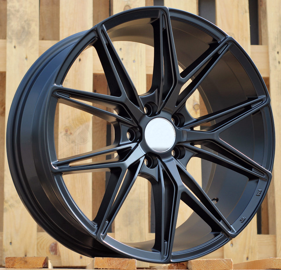 R18x8  5X108  ET  40  67.1  Y0036  Black Half Matt (BLHM)  For RACIN  (K2)