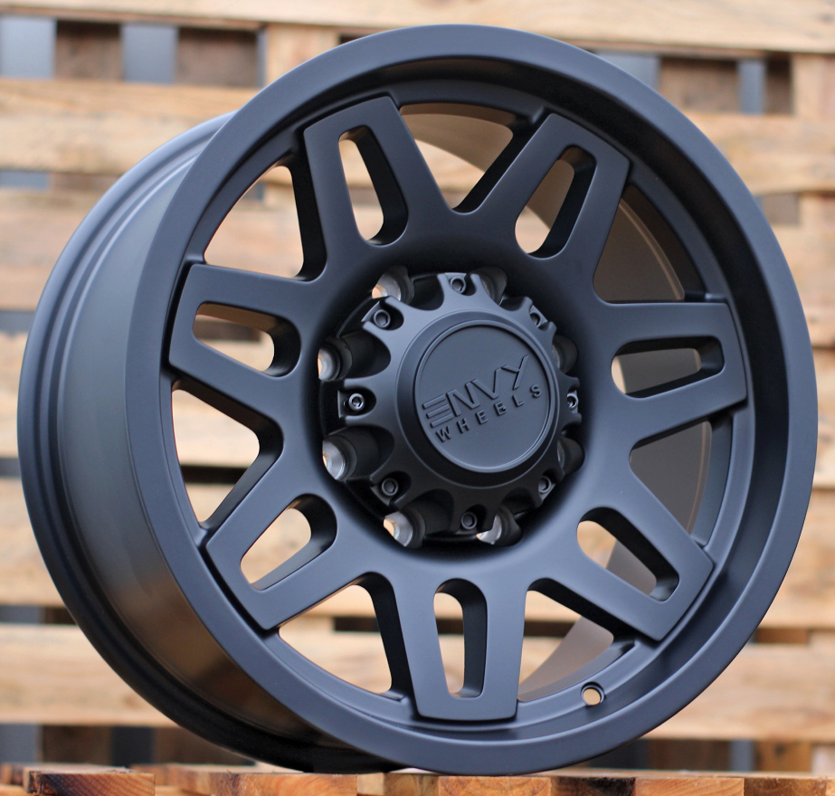 R17x8.5  8X165.1  ET  12  121.5  L1399  Black Matt (BM)  For 4X4  (K3)