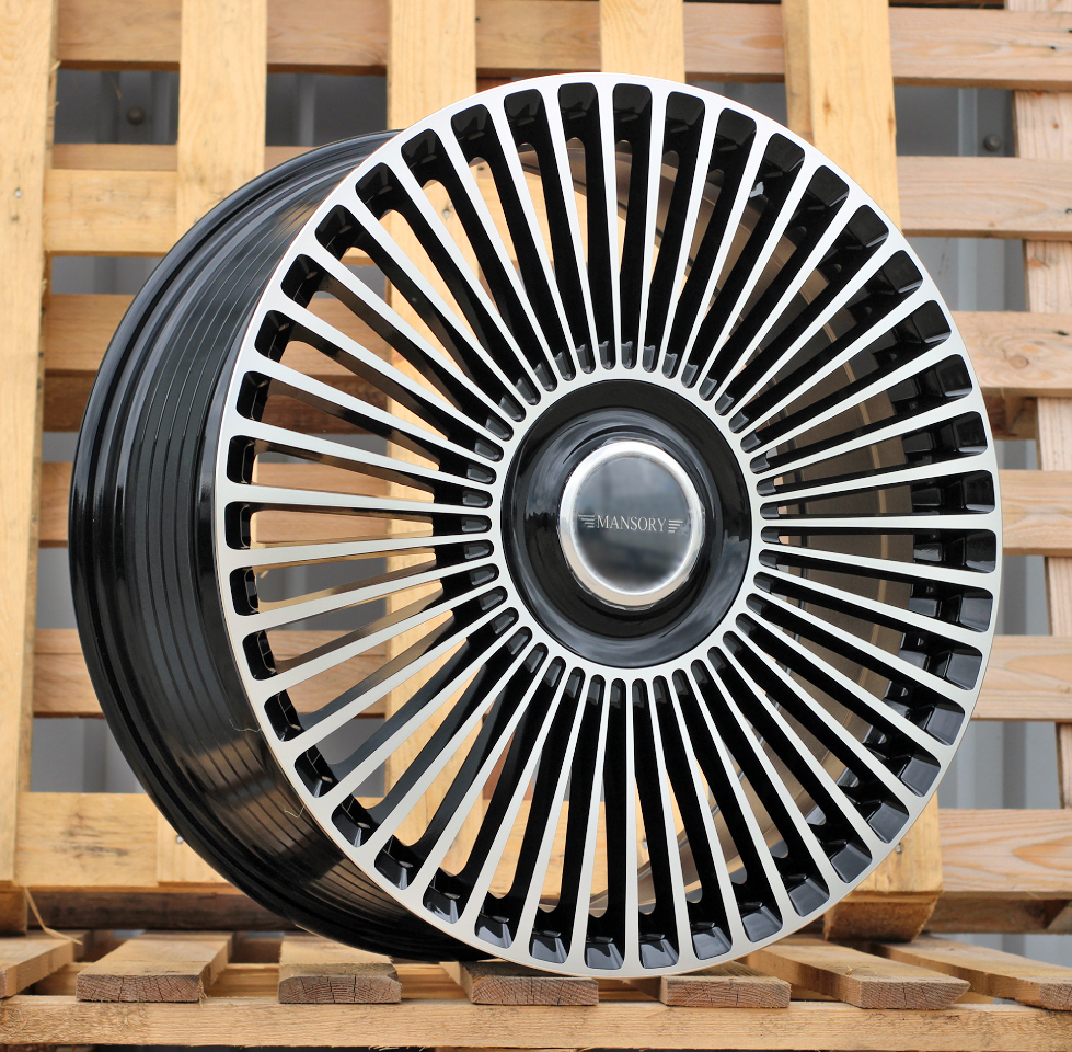 R20x8.5  6X139.7  ET  45  95.1  F3039  Black Polished (MB)  For 4X4  (K3)  (HYBRID FORGED)