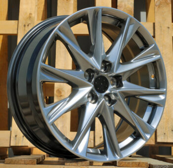 R19x7.5  5X114.3  ET  45  67.1  I1102  (L2058)  Hyper Black (HB)  For MAZDA  (Z5+Z6)