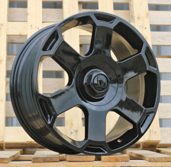 R19x8.5  5X112  ET  40  66.5  IN01025F  Black (BL)  For RACIN  (A)  (HYBRID FORGED Rotiform Style)