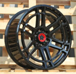 R22x9  6X139.7  ET  15  106.1  B1745  Gloss Black (GB)  For 4X4  (K3)