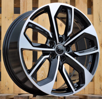R19x8  5X112  ET  39  66.5  3S5979  Black Polished (MB)  For AUD  (M)  (HYBRID FORGED)