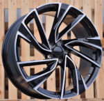 R17x7.5  5X112  ET  51  57.1  B5772  (FBX260)  Black Polished (MB)  For VW  (Z4)  (HYBRID FORGED)