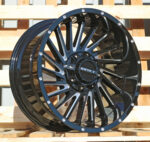R20x10  12X135/139  ET  M12  106.1  B1511  Black (BL)  For 4X4  (K3)  (Milling)